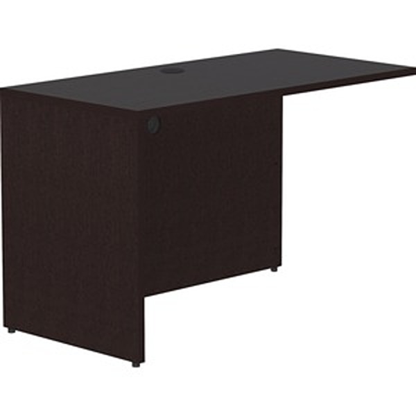 LLR18215 48 x 24 in. Essentials Laminate Return Shell, Espresso