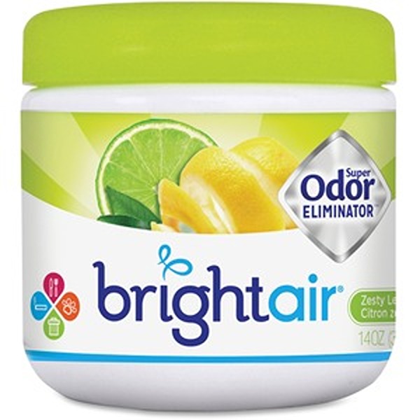 Picture of Bright Air BRI900248 Zesty Lemon Super Odor Eliminator&#44; Lemon