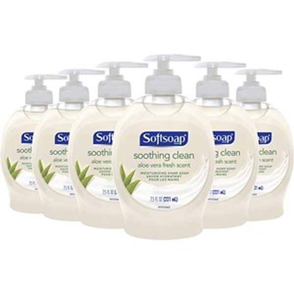 CPCUS04968ACT 7.5 oz Soothing Liquid Hand Soap Pump, Pearl - Pack of 6