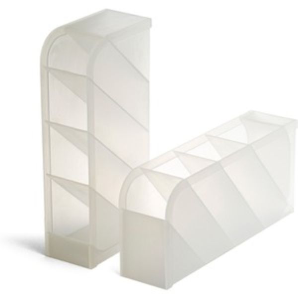 Pen Holder Desk Organizer, Clear - Pack of 2