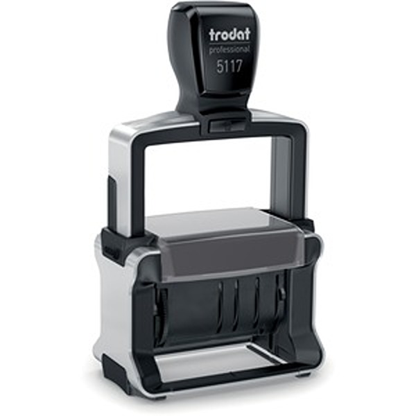 2.3 in. Professional 12 Message Date Stamp