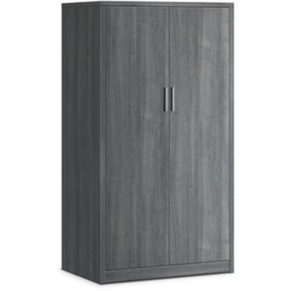 10500 Series Laminate Desking Wardrobe Storage Cabinet, Sterling Ash