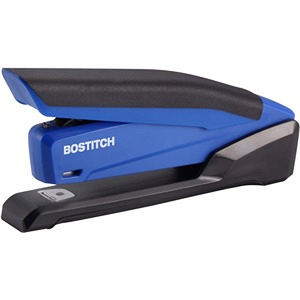 ACI1122 2.5 x 7.8 in. InPower Spring-Powered protective Desktop Stapler, Black & Blue