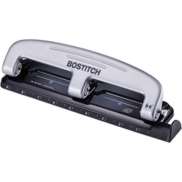 ACI2101 1.6 in. 12 Three-Hole Punch, Gray