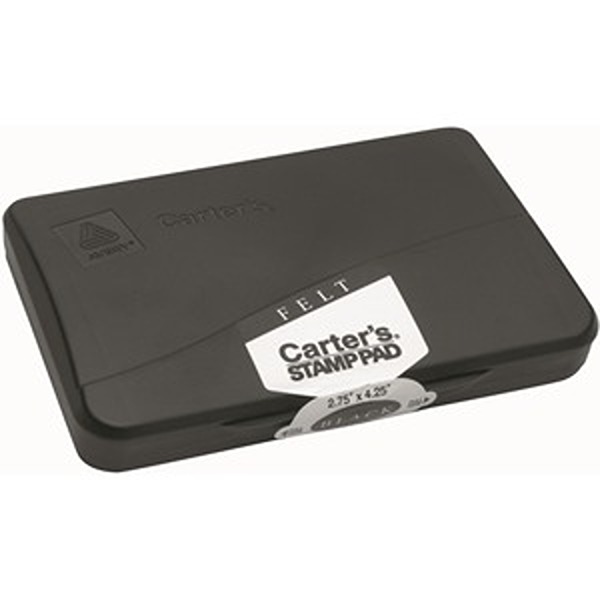 AVE21081 Reinkable Felt Stamp Pad, Black