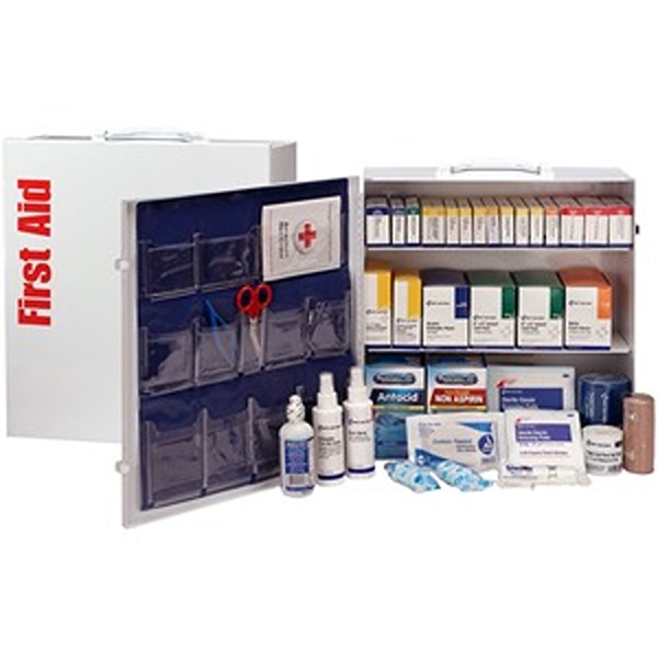 FAO90575 3-Shelf First Aid Cabinet with Medication