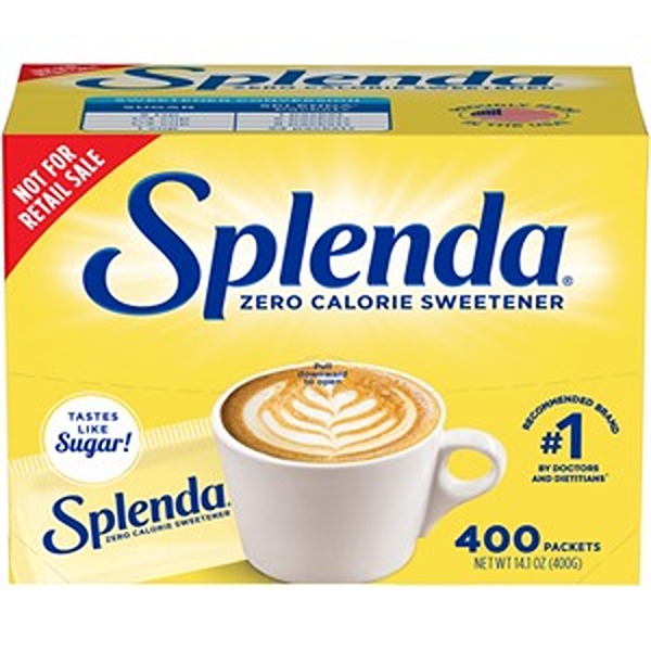 Picture of Splenda SNH200414 Single Serve Sweetener Packet - 400 Count