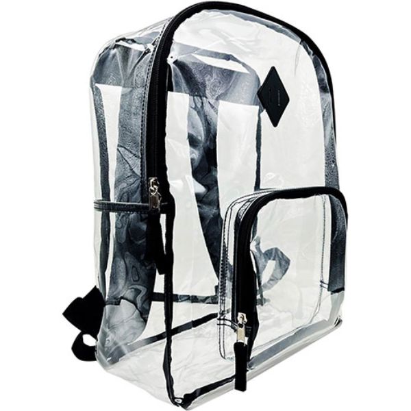 Picture of Sparco SPR61617 Carrying Case Multipurpose Backpack, Clear