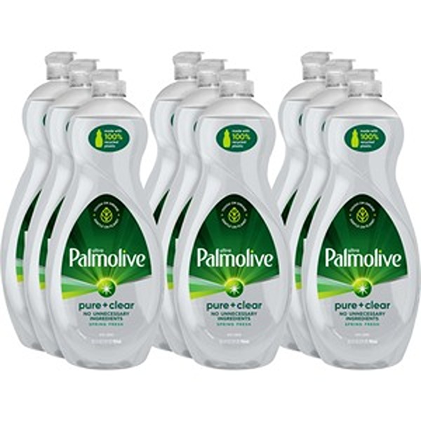 Pure & Clear Ultra Dish Soap, Clear - Pack of 9