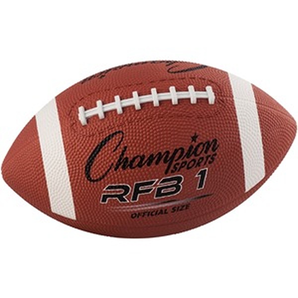 Picture of Champion Sports CSIRFB1 Official Size Rubber Football