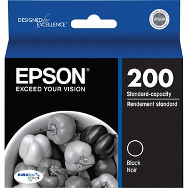 Epson EPST200120S Ultra 200 Original Ink Black Cartridge -  Epson America, Inc
