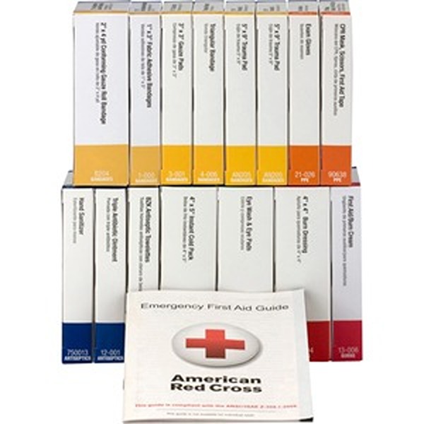 First Aid 16 Unit ANSI Refill, White