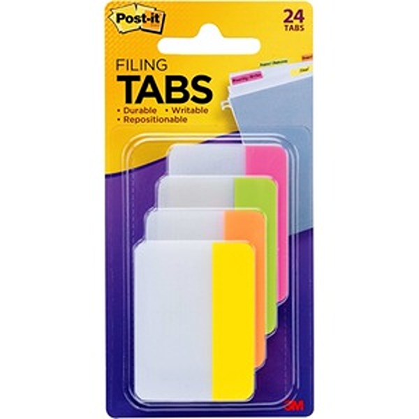 MMM686PLOY 2 in. Solid Brite Tabs, Pack of 24