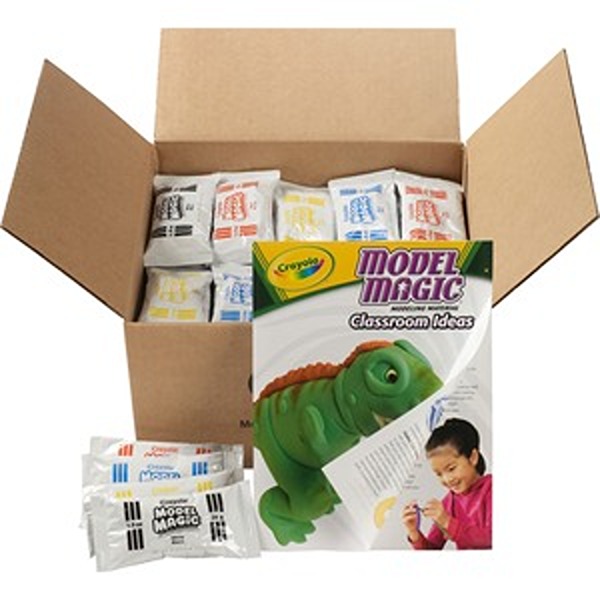 Crayola  Model Magic Modeling Classpack Assorted Color Clay - Pack of 75