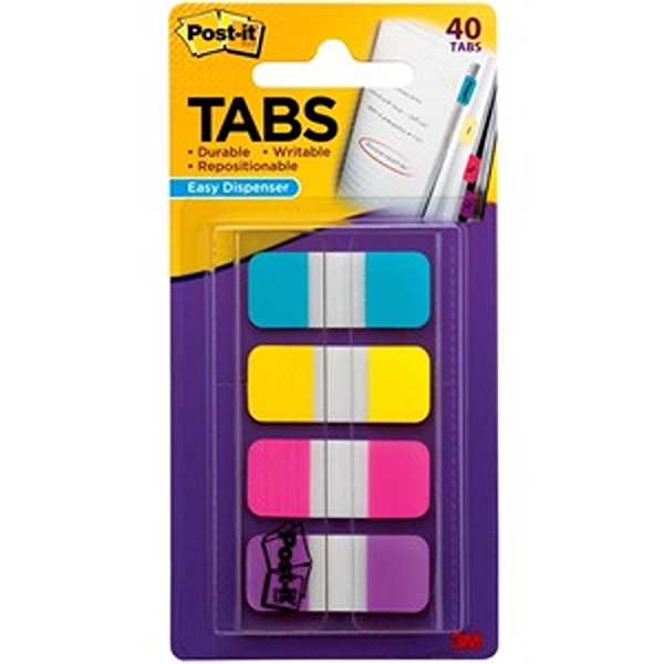 MMM676AYPV Assorted Bright Color Tabs