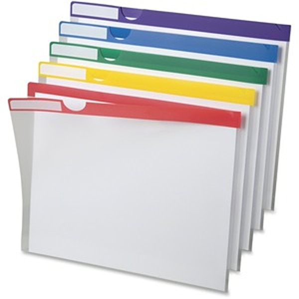 PFX50981 Index Letter File Folder, Assorted Color - Pack of 10