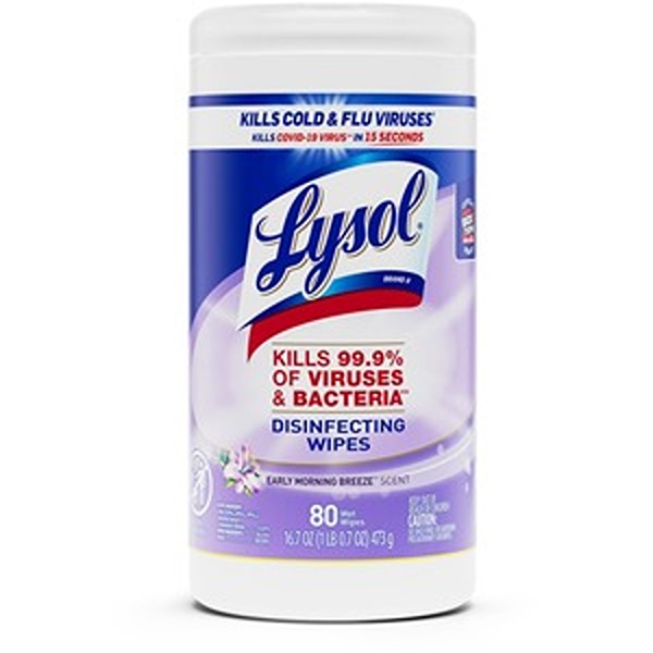 RAC89347 Early Morning Disinfectant Wipes