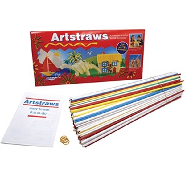 Picture of Pacon PACAC9017 Assorted Color Art Straw, Pack of 300
