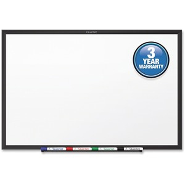 QRTS535B 5 x 3 in. Whiteboard Black Board -  Quartet