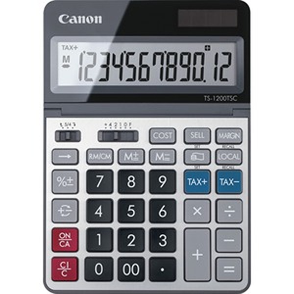 Picture of Canon CNMTS1200TSC Desktop 12 Digit Solar Calculator