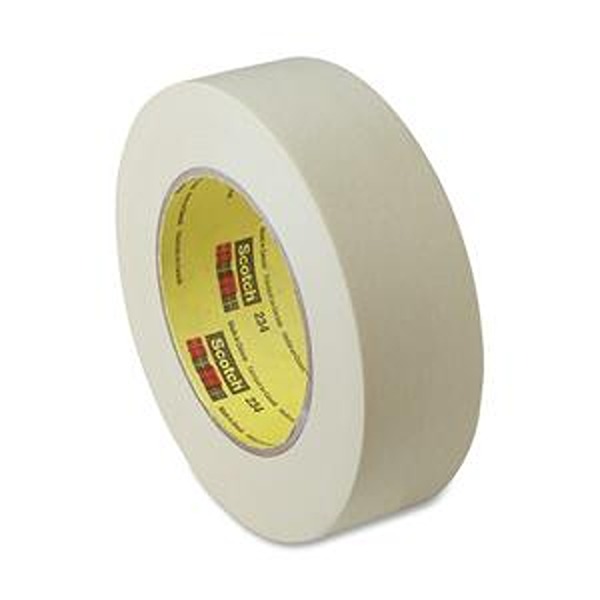 Scotch MMM234112 1.5 in. x 60 Yards Off White Masking Tape