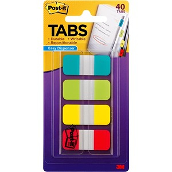 MMM676ALYR Primary Assorted Color Tabs