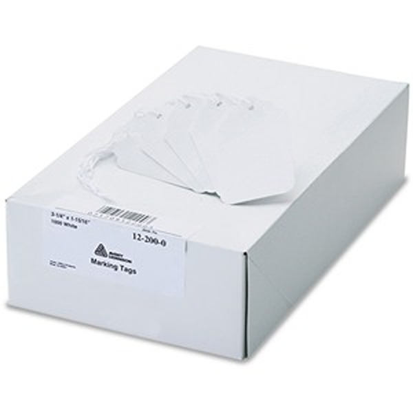 AVE12200 3.25 x 1.93 in. White Marking Tag, Pack of 1000