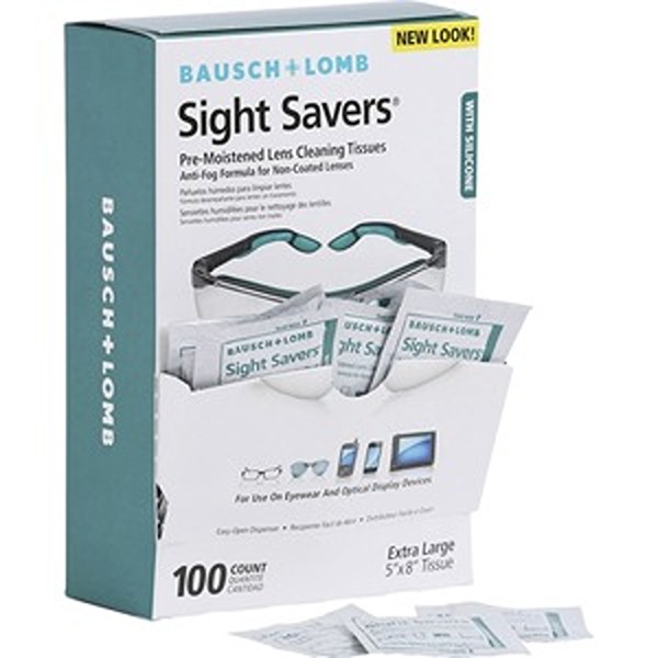 White Pre-moist Tissue, Pack of 100