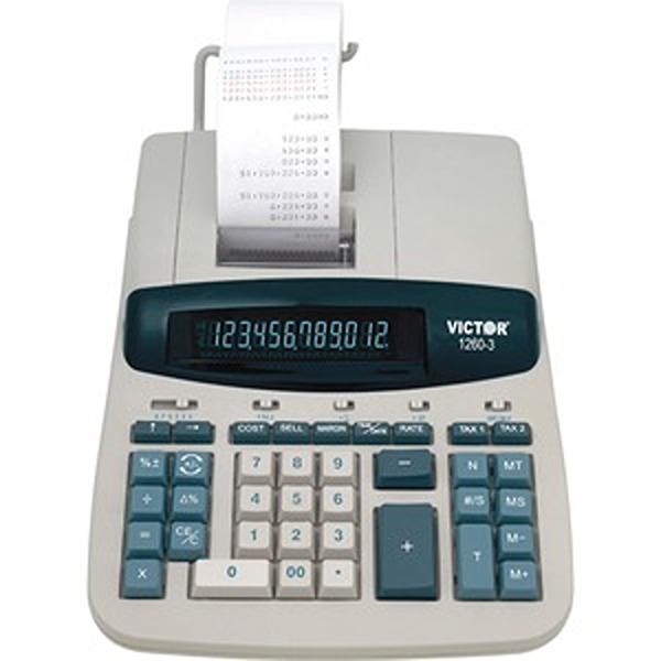 Picture of Victor VCT12603 Desktop Printing 12 Digit Calculator