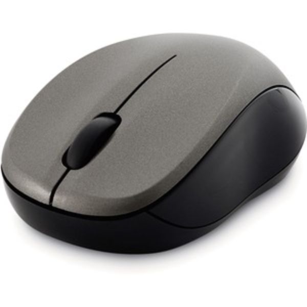 VER99769 Blue LED Wireless Silent Mouse, Graphite