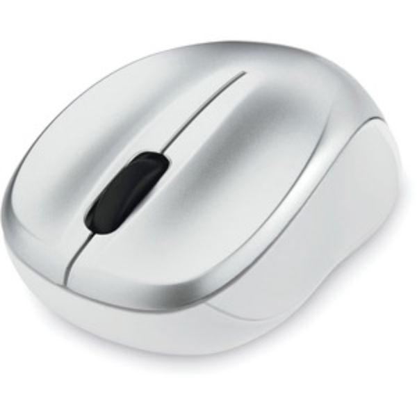 VER99777 Blue LED Wireless Silent Silver Mouse