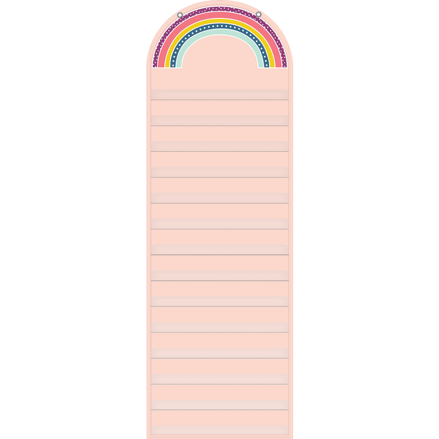 Rainbow Pocket Chart - 14 Piece