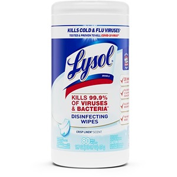 Crisp Linen Disinfectant Wipes