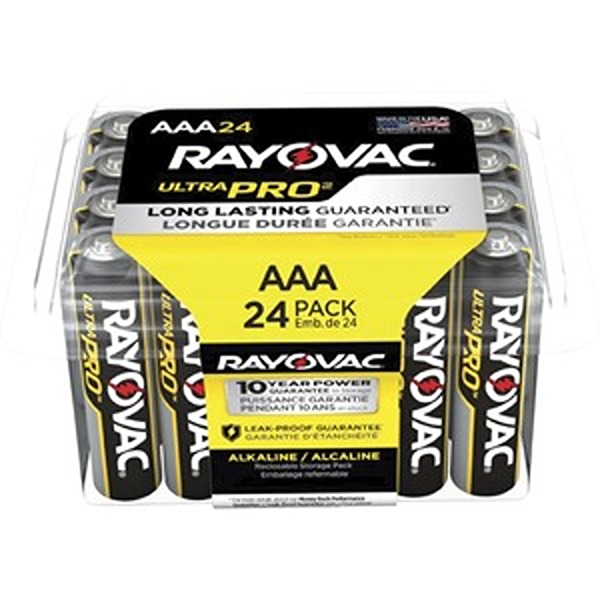 RAYALAAA24PPJ AAA Battery, Pack of 24