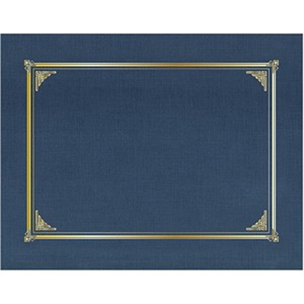 Linen Navy Document Cover, Pack of 25