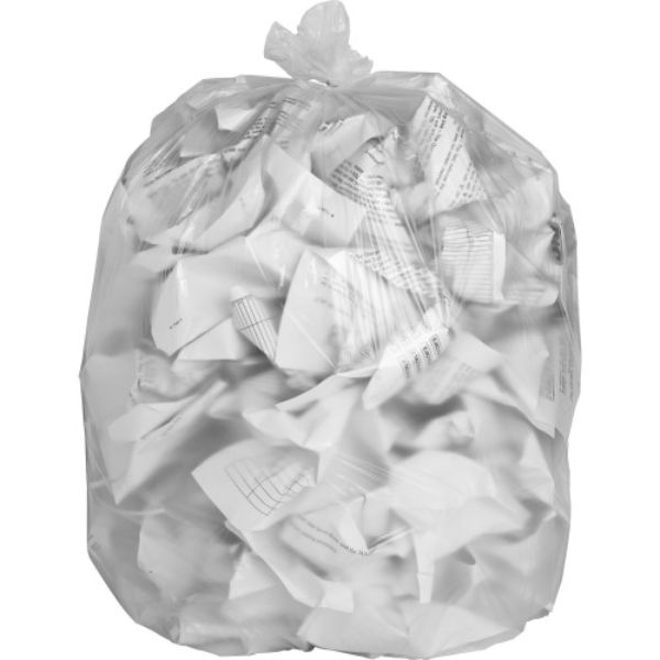 38 x 58 in. Everyday High-Density Clear Can Liners, Pack of 200