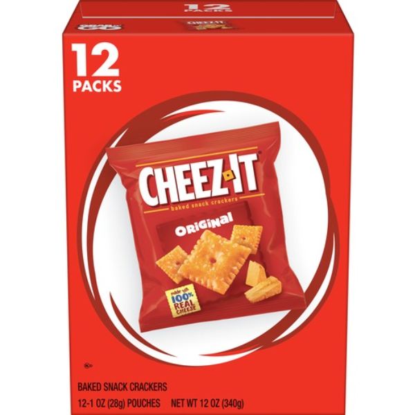 Picture of Kelloggs KEB93996 1 oz Keebler Cheez-It Snacks, 12 Count - Pack of 12