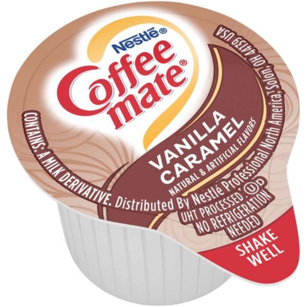 Picture of Nestle NES63338 Vanilla Caramel Coffee Mate Creamer