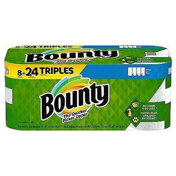 Picture of Bounty PGC05661 Select-A-Size Paper Towels - 8 Triple Rolls - Pack of 8