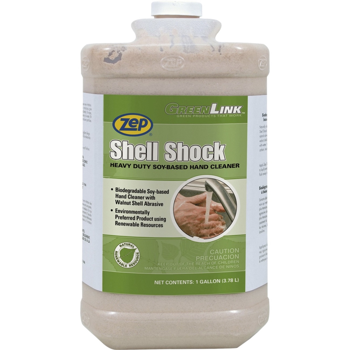 Shell Shock HD Industrial Hand Cleaner, Brown - Pack of 4