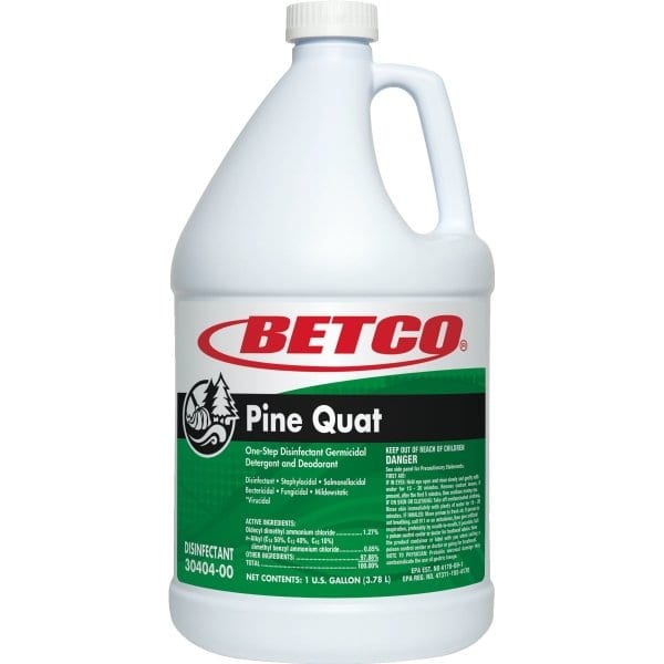 BET3040400CT 1 gal Quat Disinfectant Pine Cleaner - Pack of 4 -  BETCO