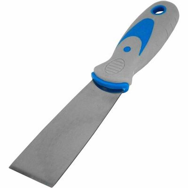 Stiff Putty Knife, Blue & Gray - Pack of 12