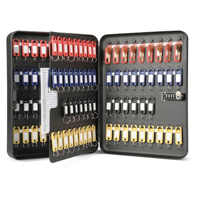 Combination Key Cabinet, Black - 137 Key