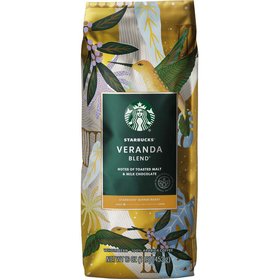 Picture of Starbucks SBK12523486CT 1 lbs Veranda Blend Whole Bean Coffee - Pack of 6