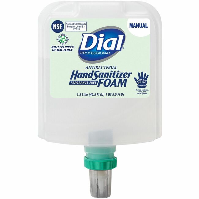 Picture of Dial Professional DIA19717 1.2 Liter Foam Refill Hand Sanitizer - 3 per Case