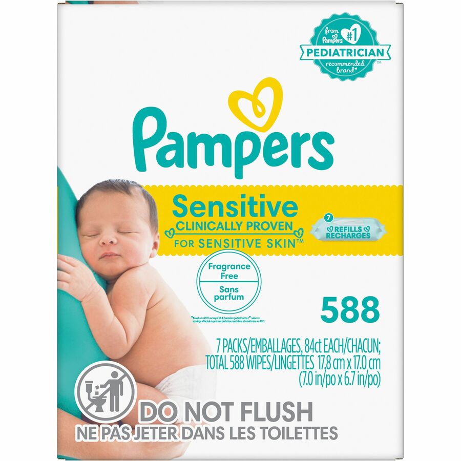 Baby Wipes Sensitive  Pack of 588