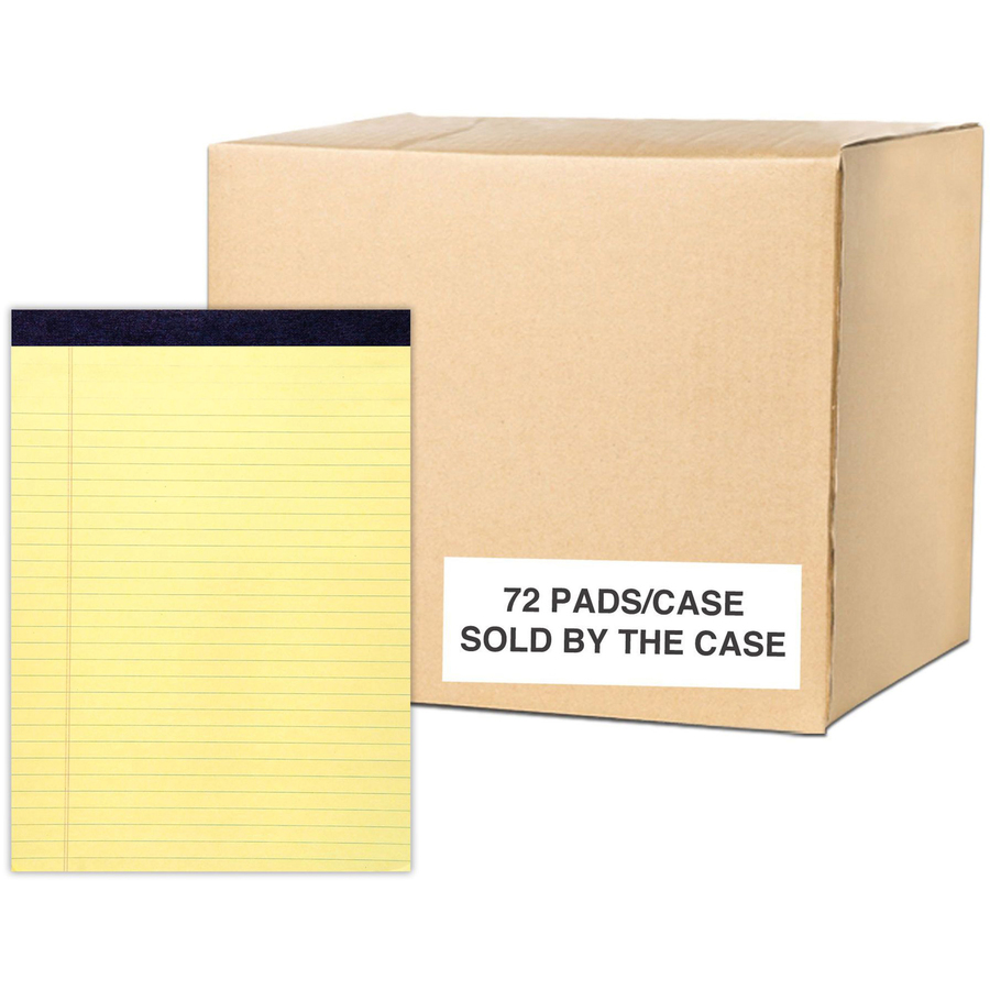 ROA74764CS Canary Legal Pads - 11 in.