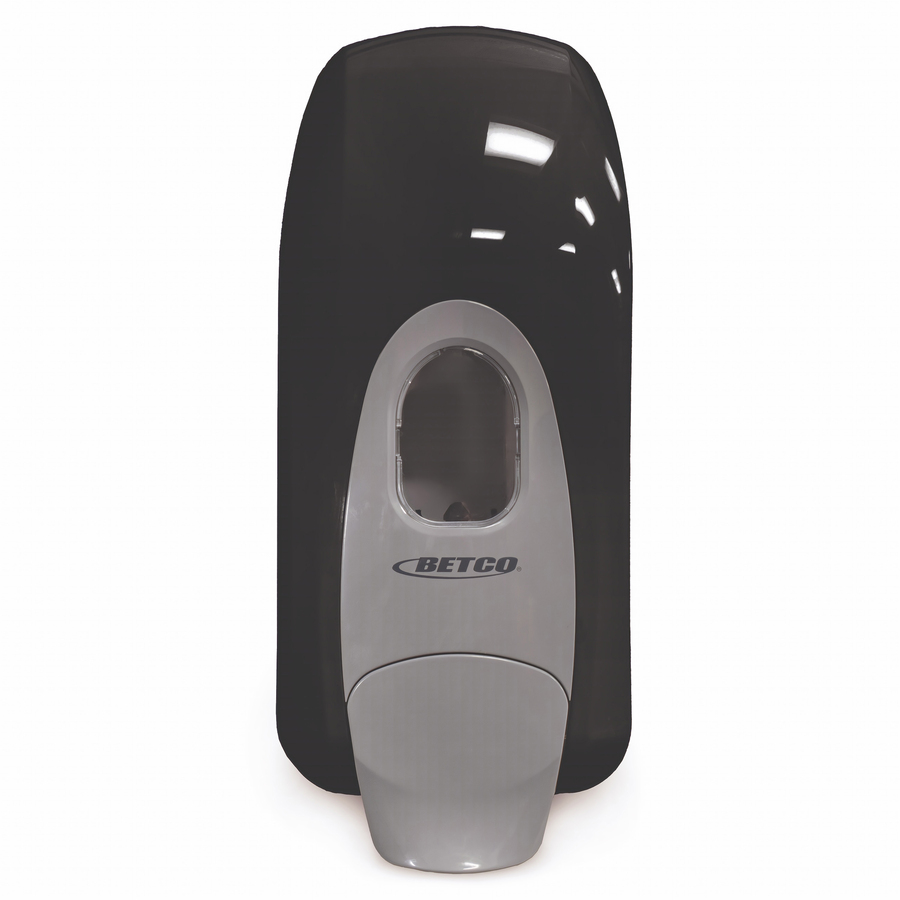 BET9254300 Clario Manual Skin Care Foam Dispenser, Black - Pack of 12 -  BETCO