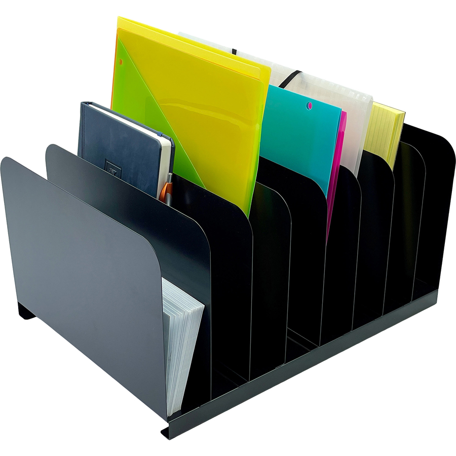 HURHASZ0146 Vertical Desk Organizer, Black