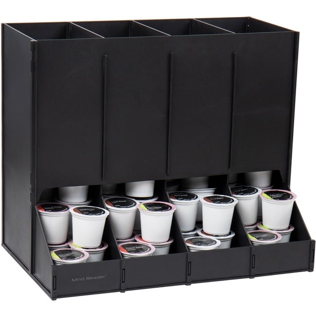 Picture of Mind Reader Products EMSCPODBK Compact Coffee Pod Dispenser, Black